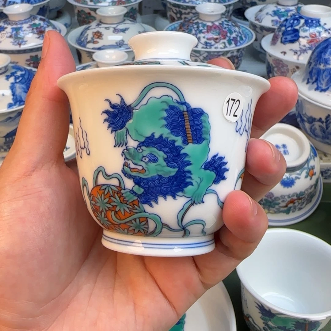 彦祖纯手工手绘茶具172