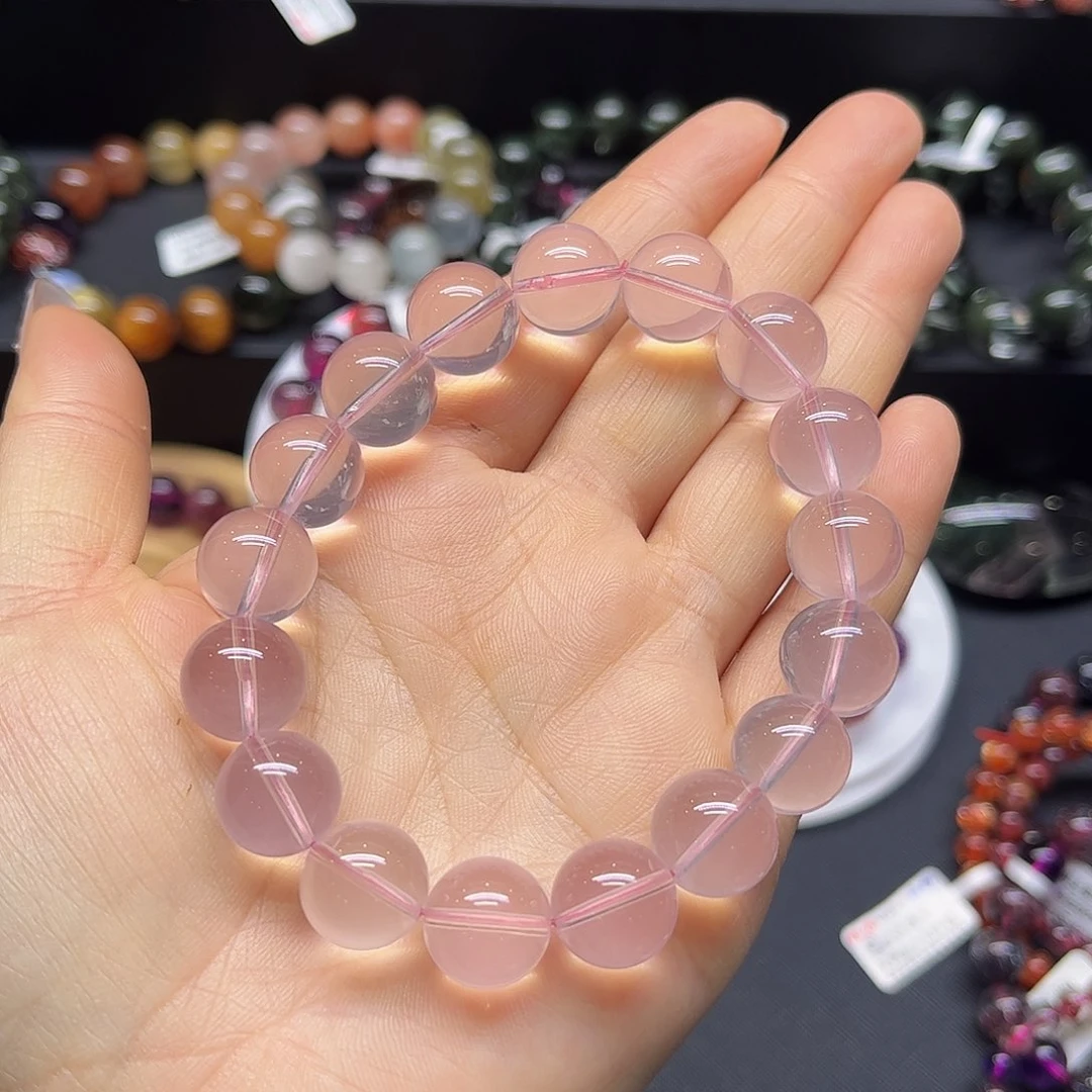 水晶手链未镶嵌明****心