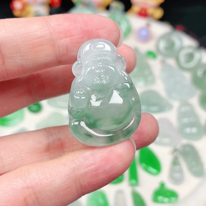 颈饰未镶嵌翡翠缅甸天然A货翡翠