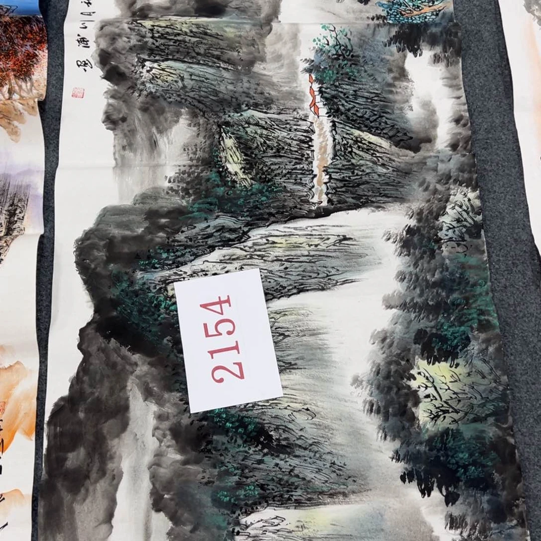 竖款的作品都这么便宜了吗？