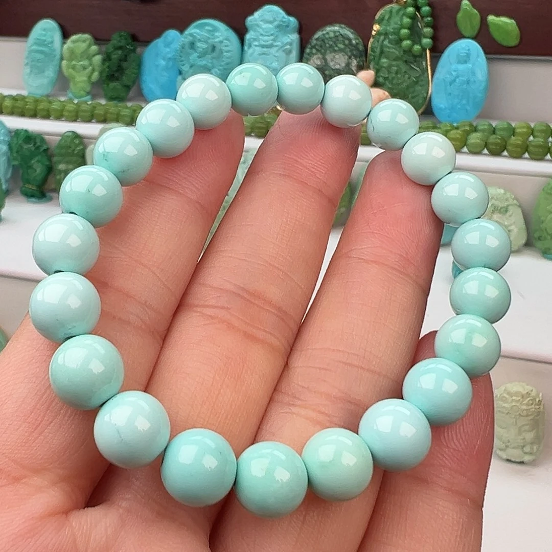 绿松石未镶嵌项链