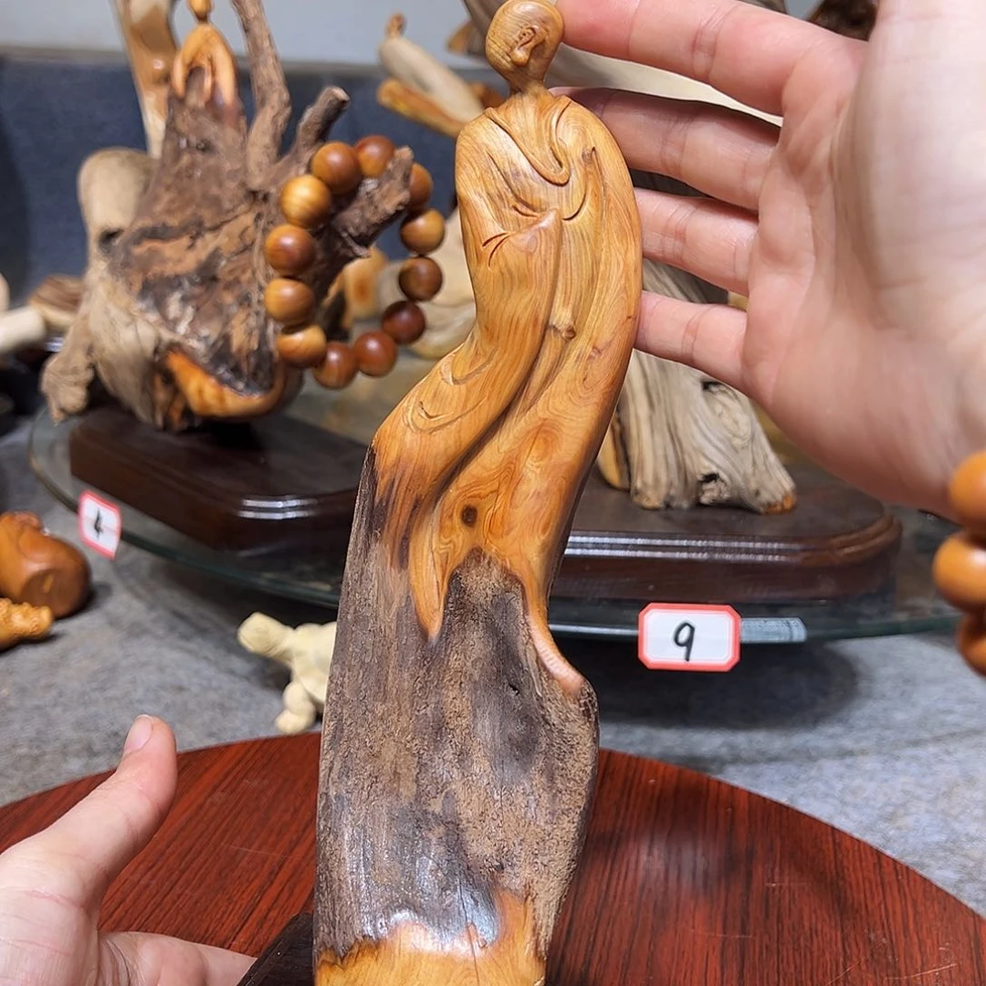 柏木（崖柏）崖柏木手把件摆件
