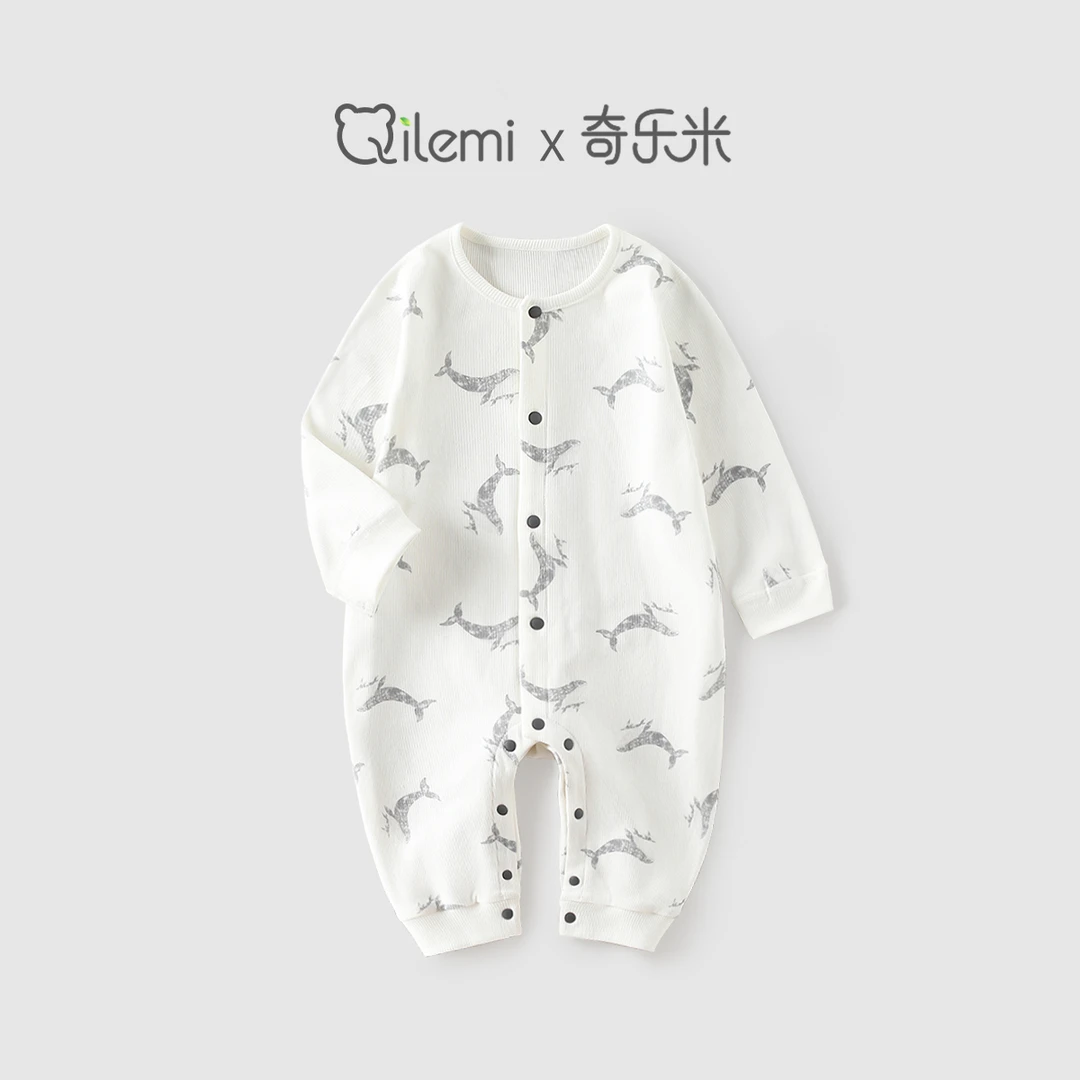 婴儿连体衣春秋季男女宝宝四季款a类新生儿衣服童装长袖婴儿哈衣