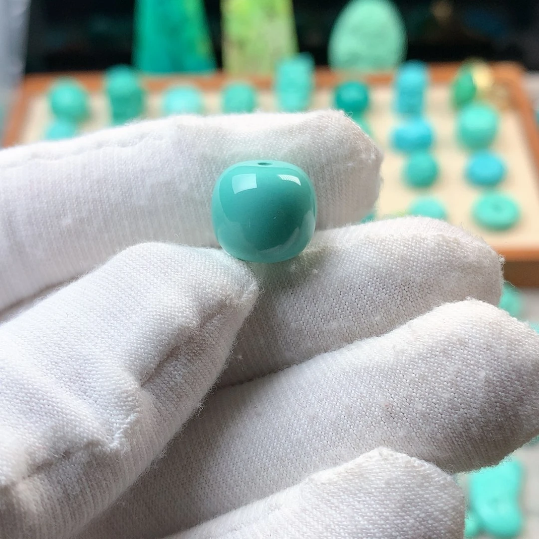 湖北原矿微瑕12mm老型珠