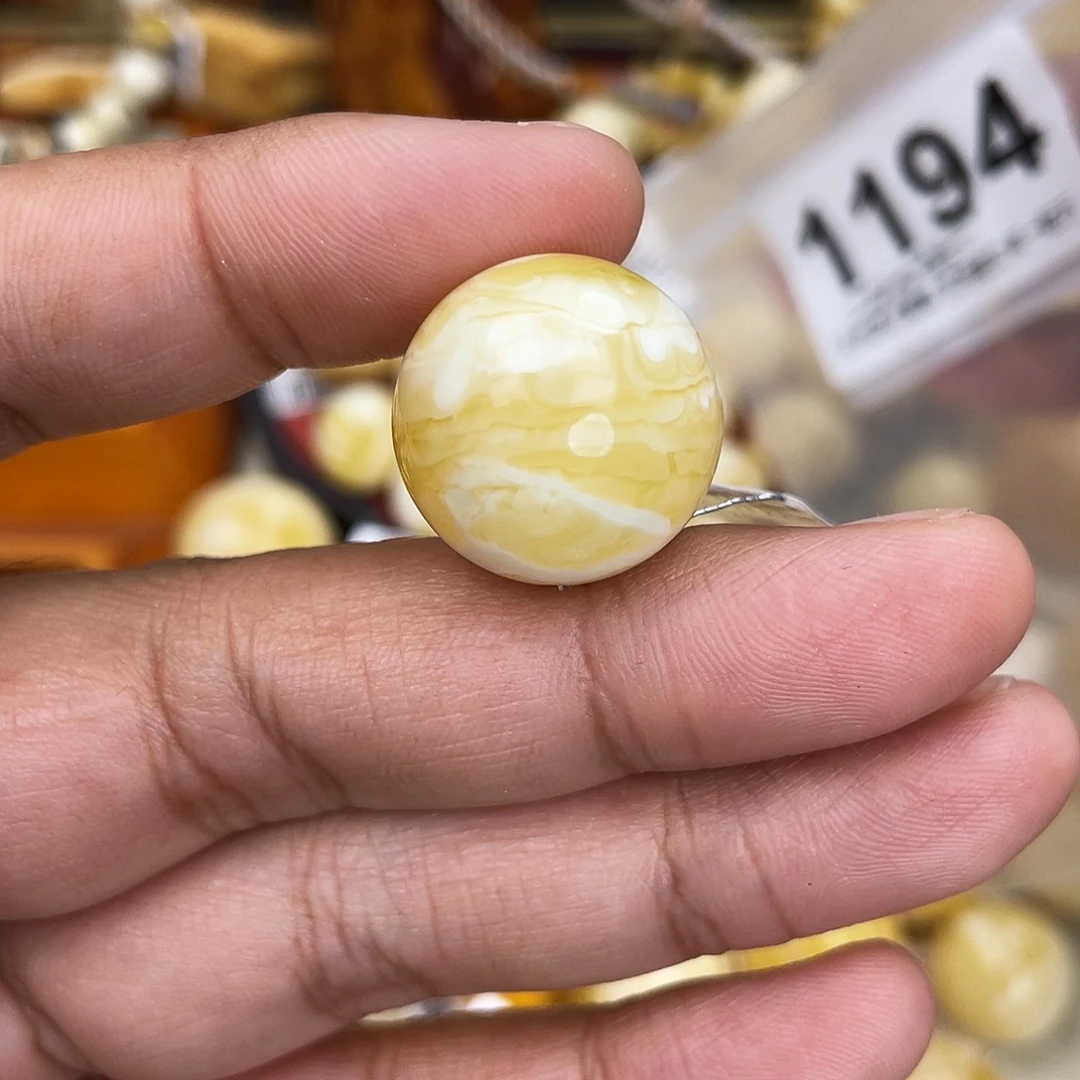 蜜蜡未镶嵌珠宝奇石粉19.8