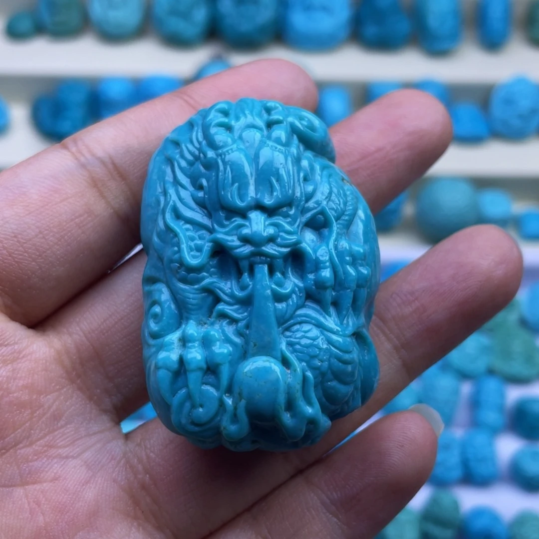 未镶嵌绿松石珠宝奇石