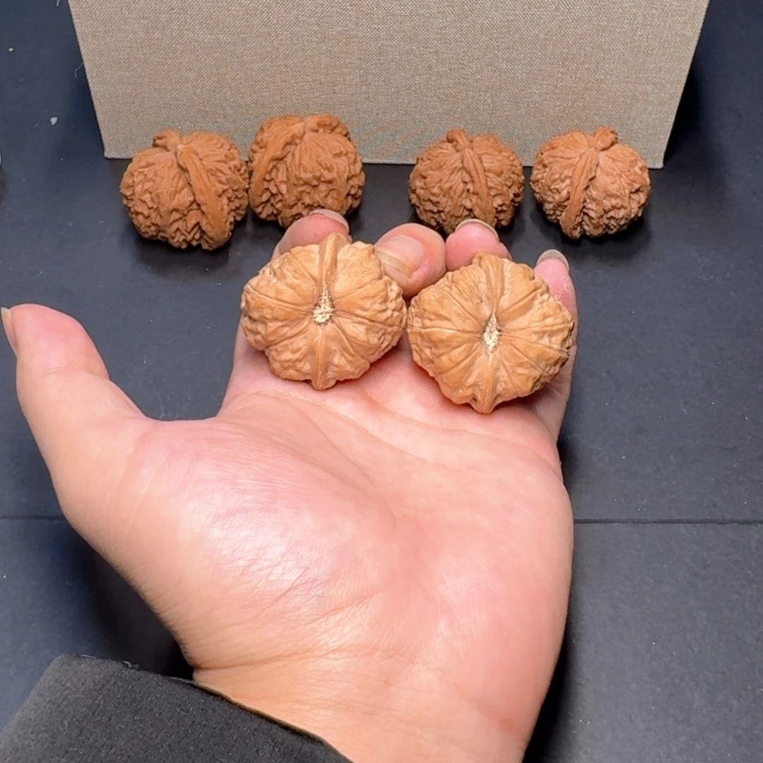 把件文玩核桃40南瓜墩全品（高桩）