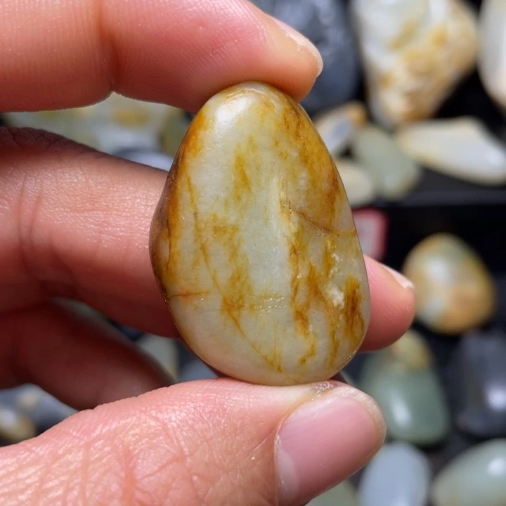 和田玉未镶嵌挂件53