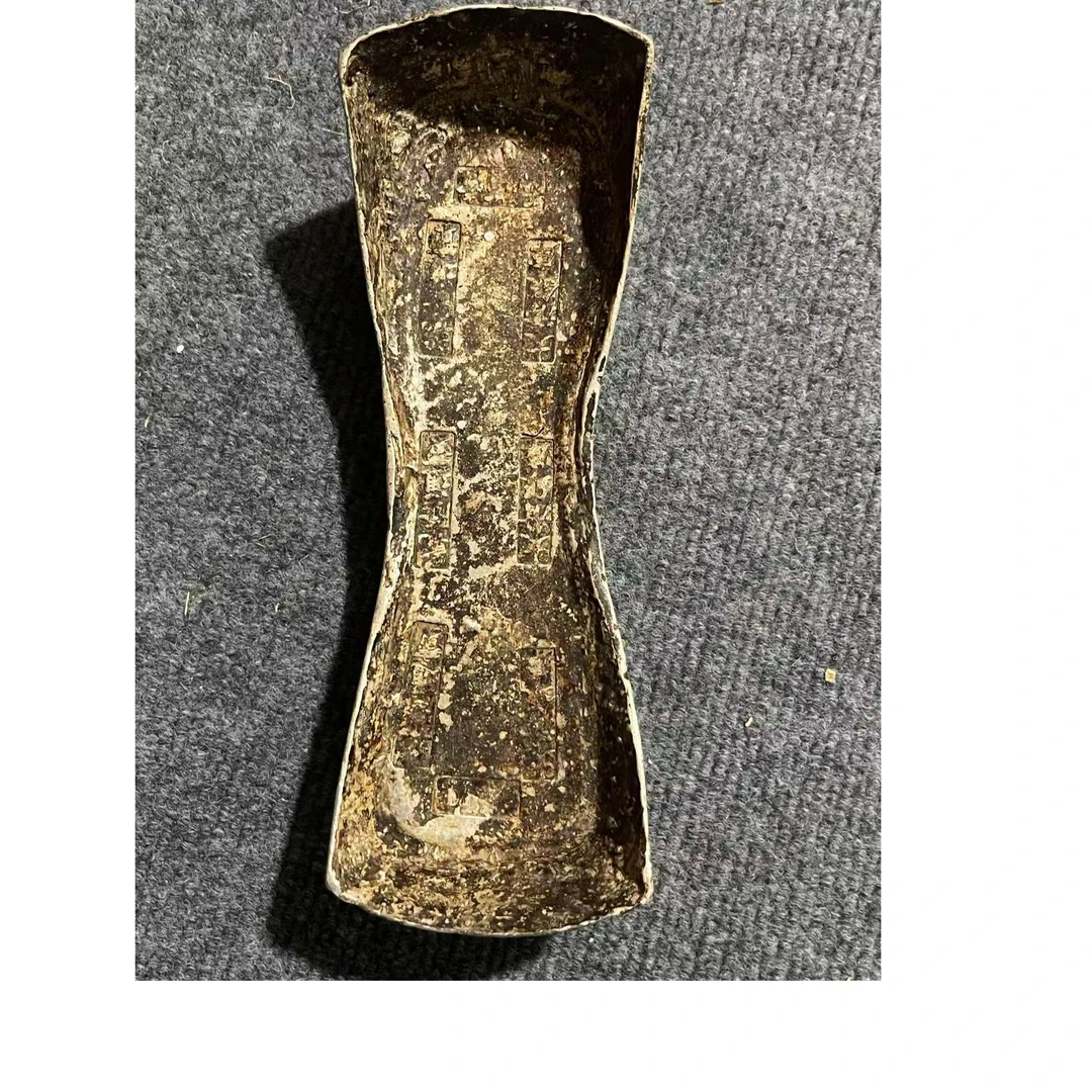 1094【甄藏】精选手工复制仿古铜银复古纪念工艺摆件