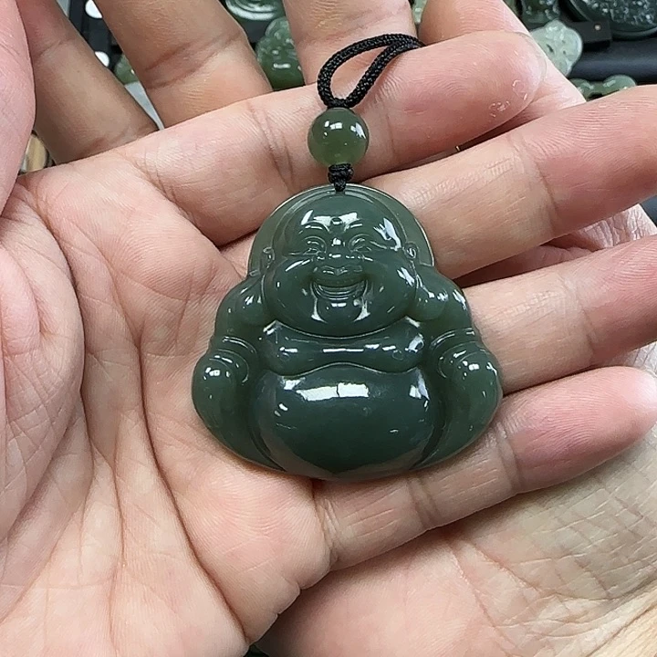 和田玉吊坠(不含链)未镶嵌