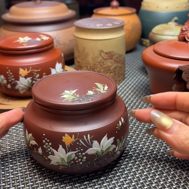 茶叶罐紫砂中高端紫砂茶叶罐