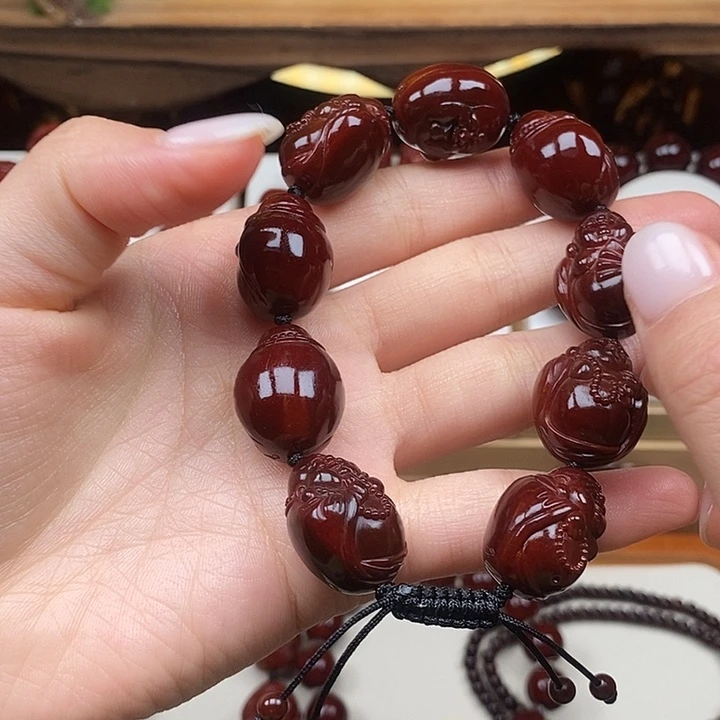 听***风吊坠橄榄核橄榄核手串