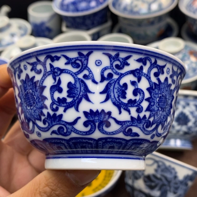【闪购商品】景德镇青花主人杯