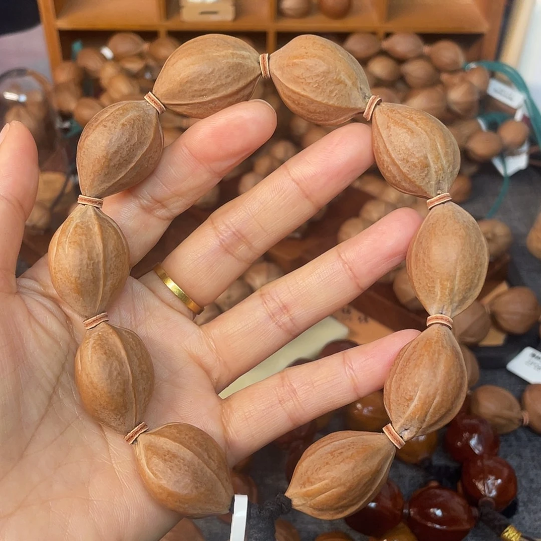 观***涛手串/手链橄榄核梅林铁核2129手串
