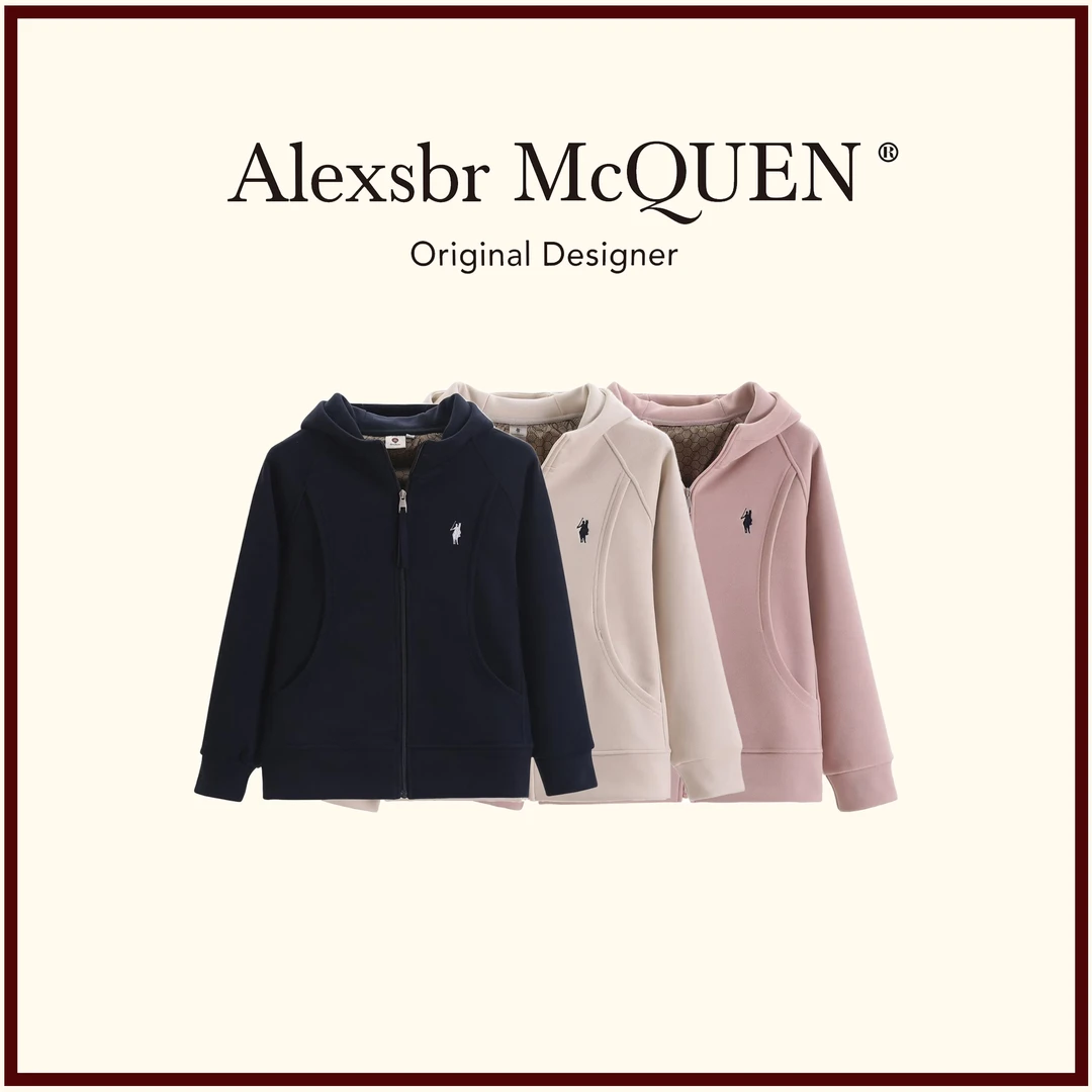 YDD•【保罗】石墨烯2025春季新款慕斯绒防风女连帽外套JX-1942