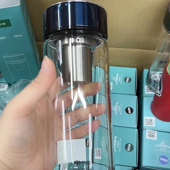 万象单玻璃杯u265-460蓝色