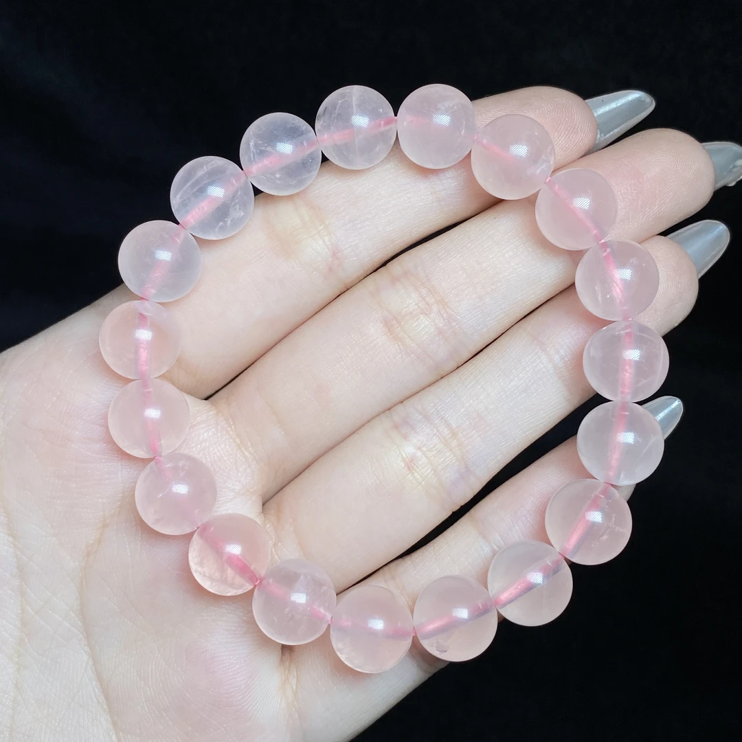 【小北好物】粉水晶单圈手串约10mm+【多样性发一件】6-QL60X158