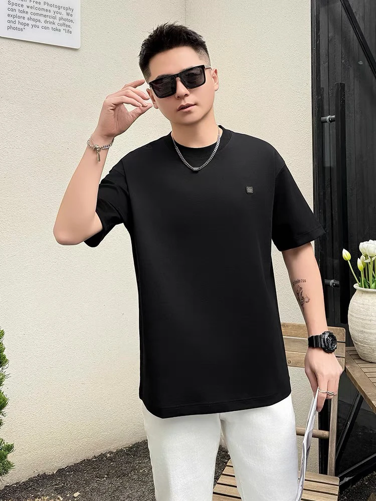 58827款男士圆领短袖T恤