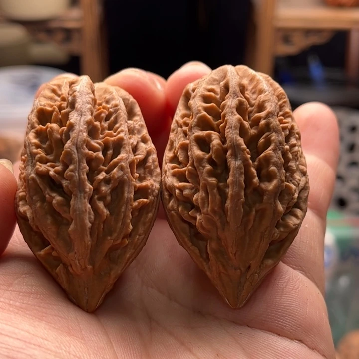 文玩核桃把件楸大胖33