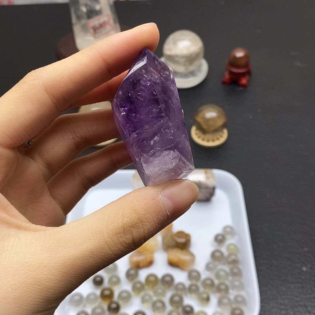 水晶珠宝半成品未镶嵌109水晶石