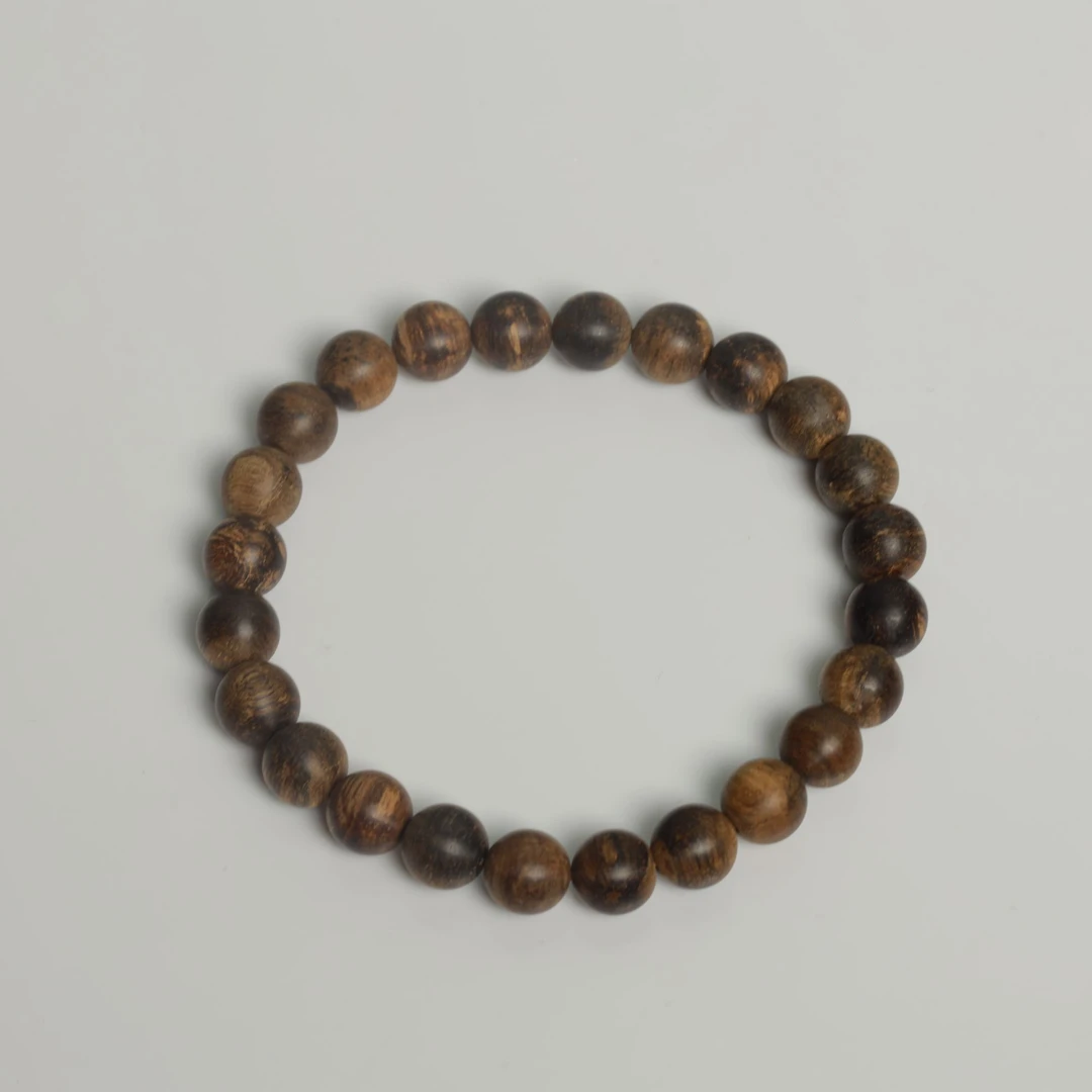 沉香沉水天然达拉干沉香 8mm 7.6g 手串单圈 凉甜奶香 【一闻即爱】