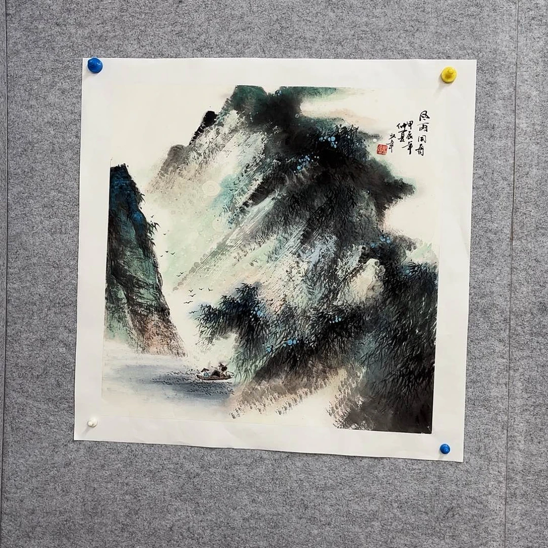国画花鸟等多种鸟类和鸟类