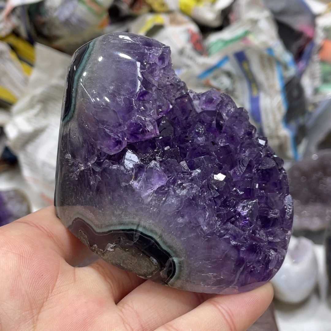 紫晶大型摆件（非配饰）未镶嵌