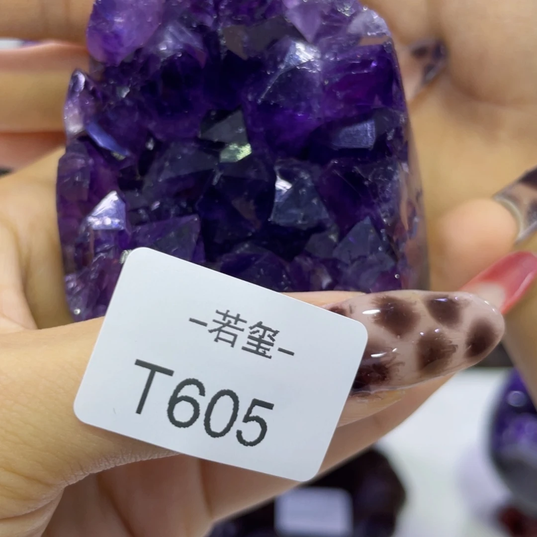 乌拉圭紫水晶摆件t605