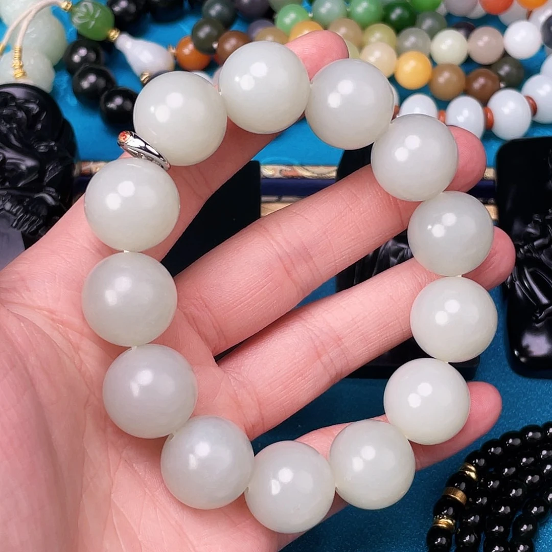 和田玉手链未镶嵌