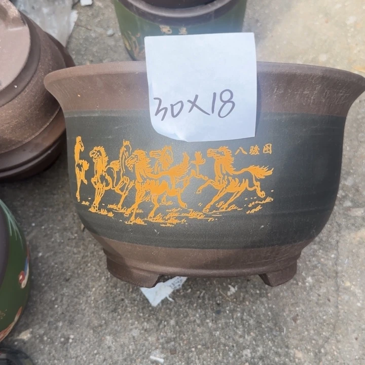紫砂花盆特价清仓