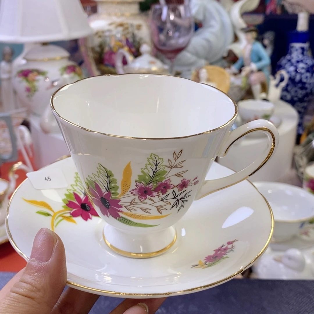 瓷器欧瓷咖啡杯水晶杯