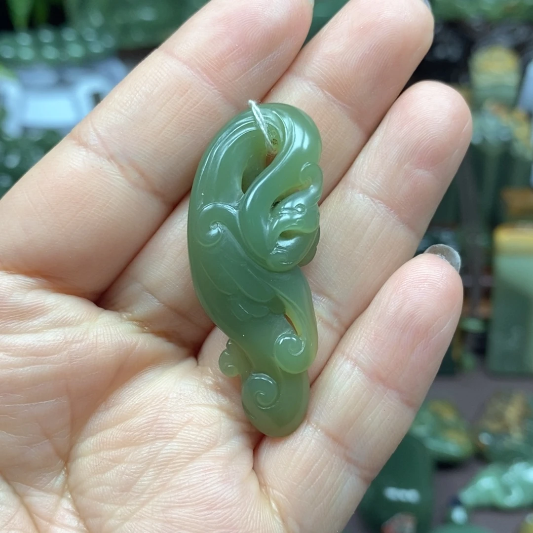 岫岩老玉（透闪石质玉）未镶嵌挂件