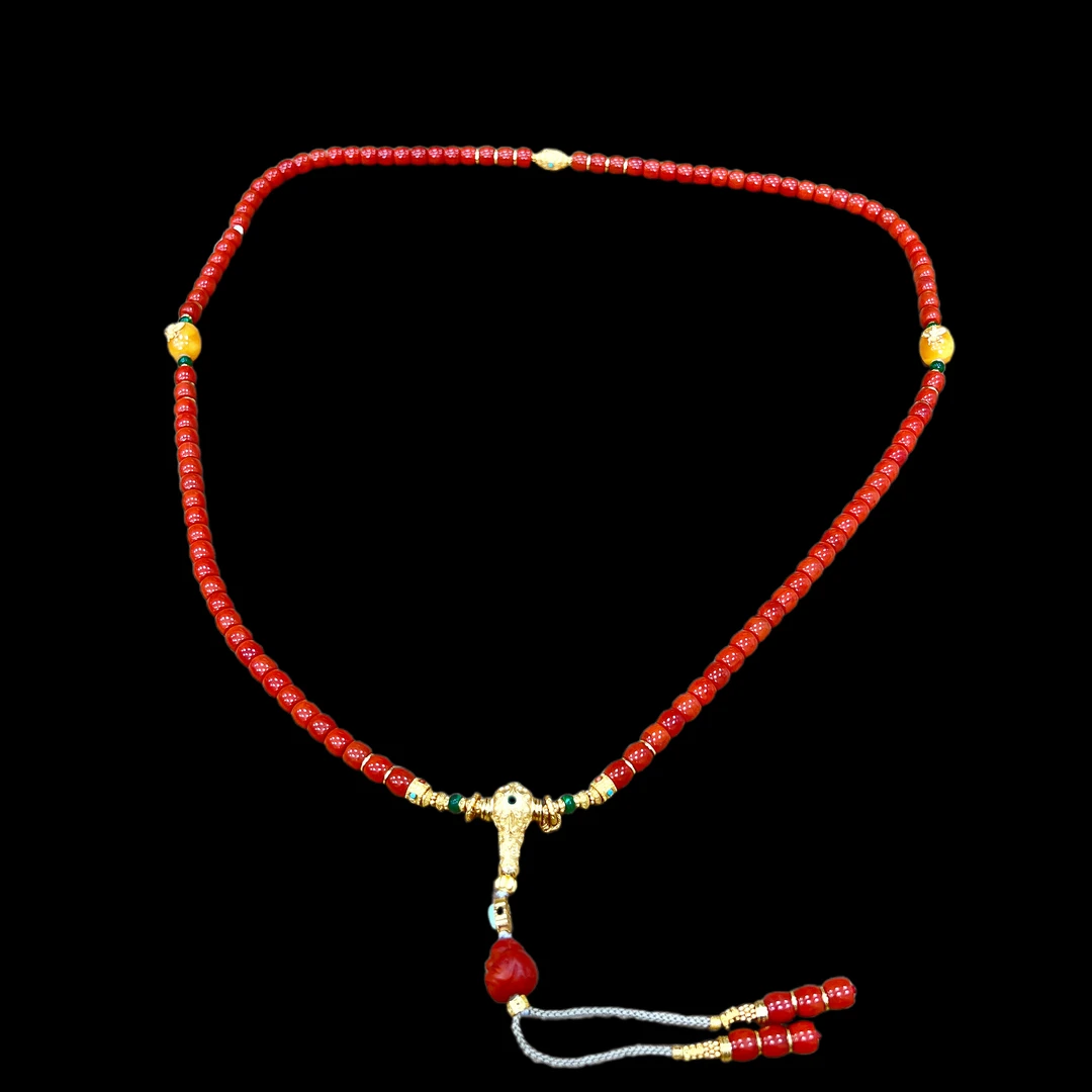8038-南红项链多样性发一