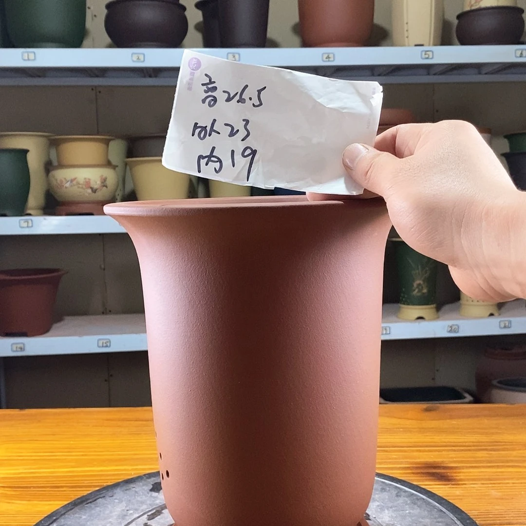 紫砂花盆紫砂兰花盆123