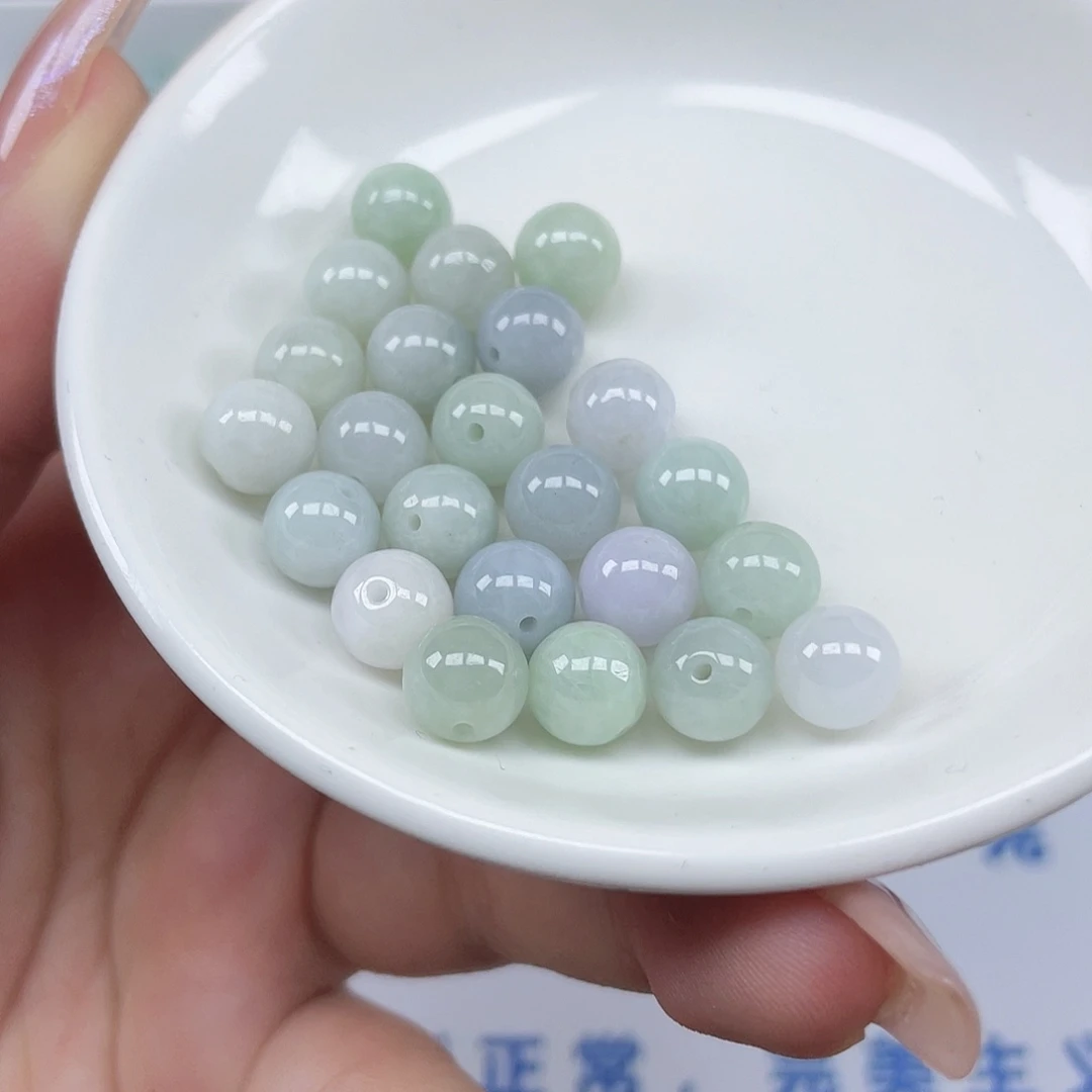 翡翠散珠卡8.2,23颗