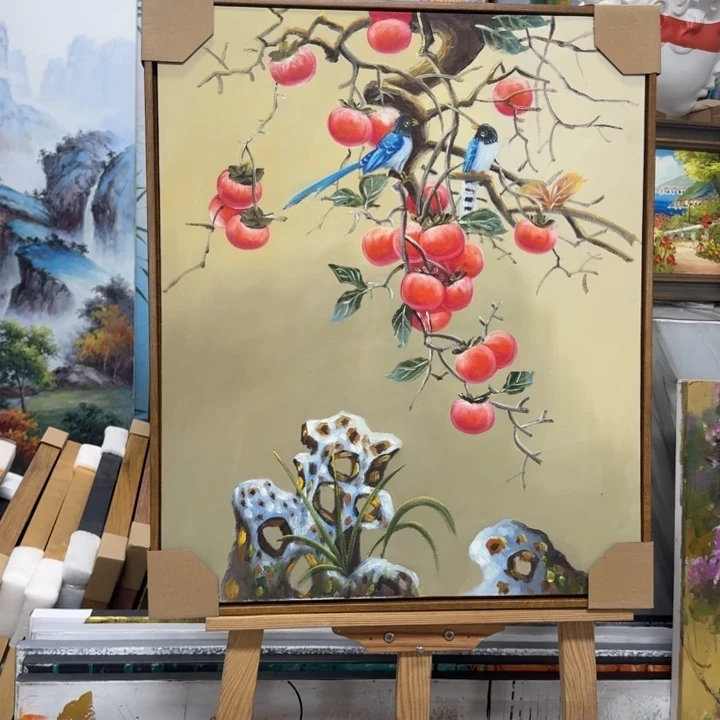 油画油画作品入选全国