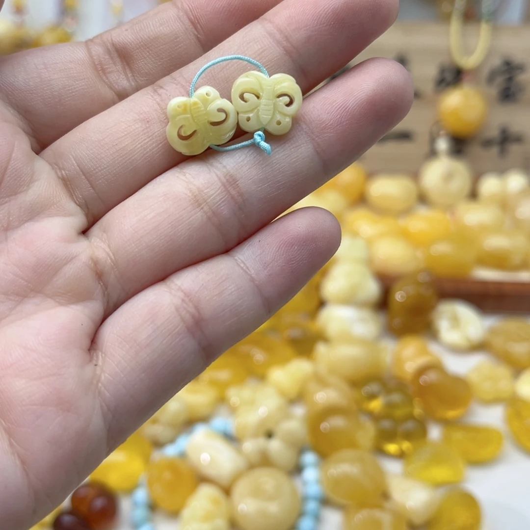 未镶嵌蜜蜡裸石天然