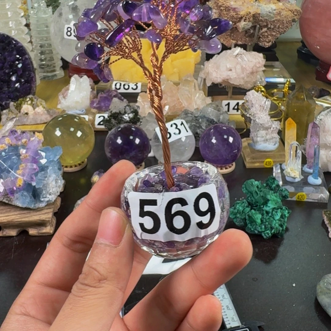 未镶嵌水晶珠宝半成品