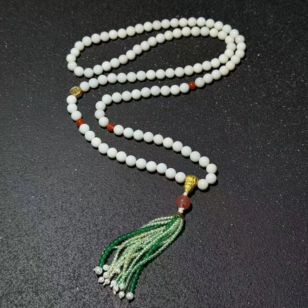 【与帅珠宝】白色项链D091214——多样性发其一