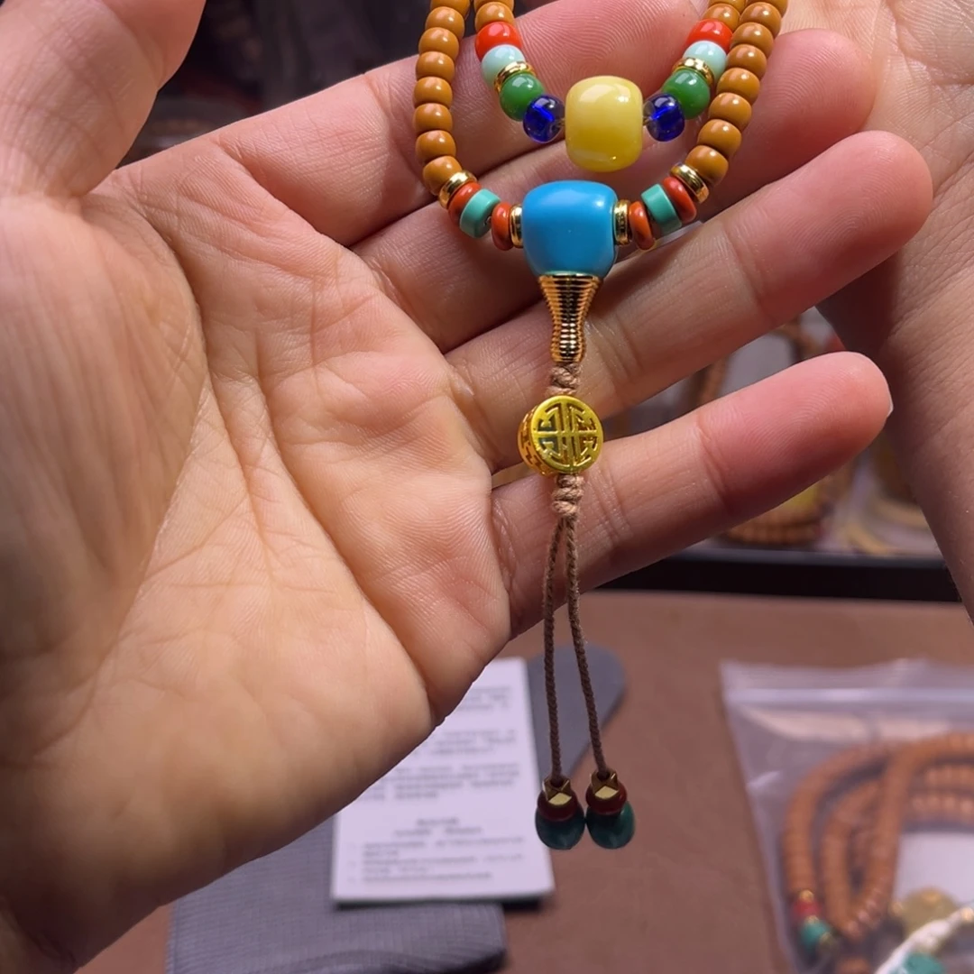 橄榄核手串/手链核尖@@5.5满配脖挂44