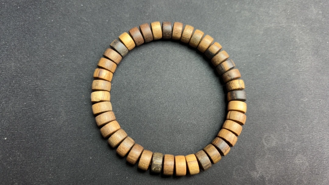AS24福来精选药沉药片手串8mm