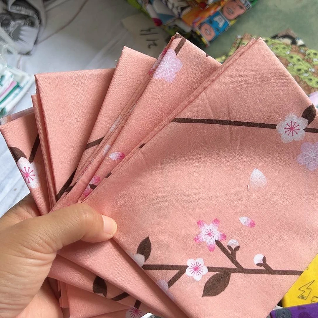 5片原单纯棉平布45*53厘米一片