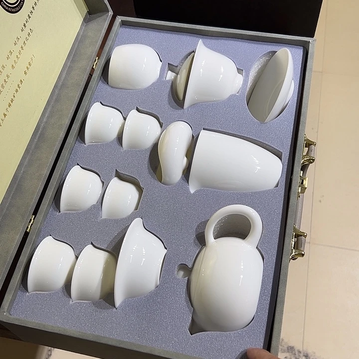 德化白瓷礼盒套装