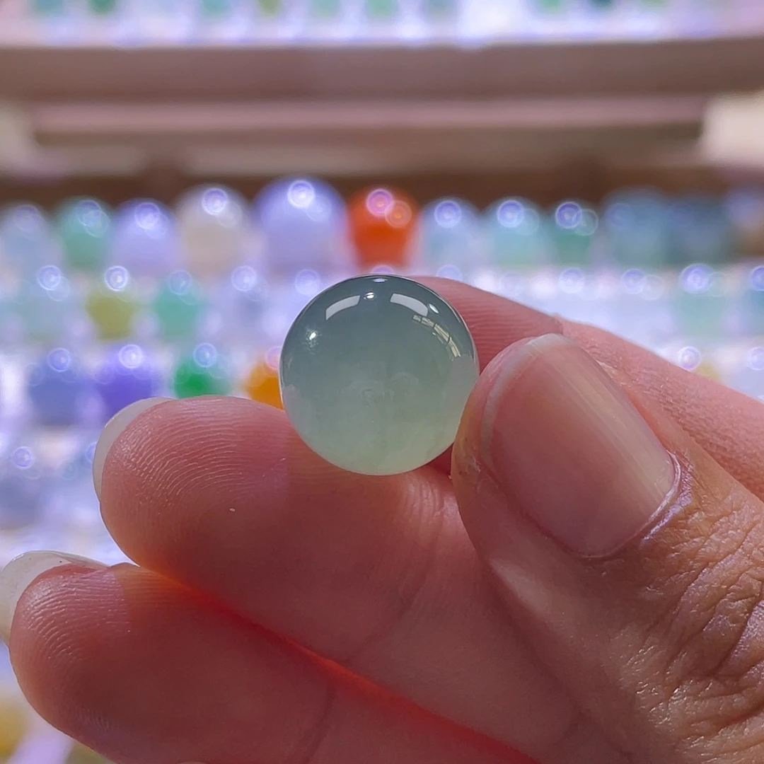 散珠翡翠展示勿拍缅甸翡翠a货卡13+