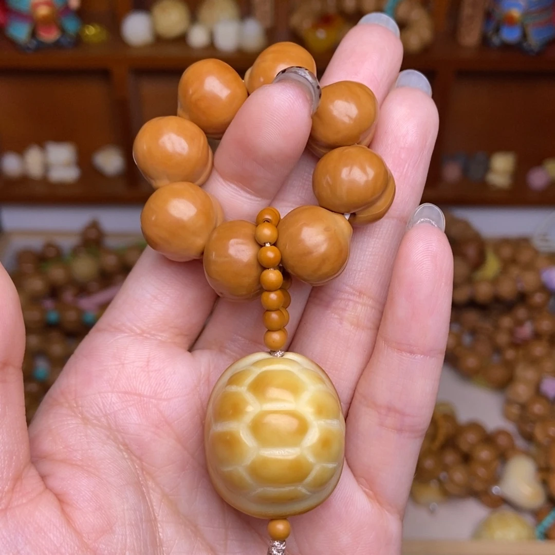 猴头核桃吊坠蜜桃臀➕大富甲手捻