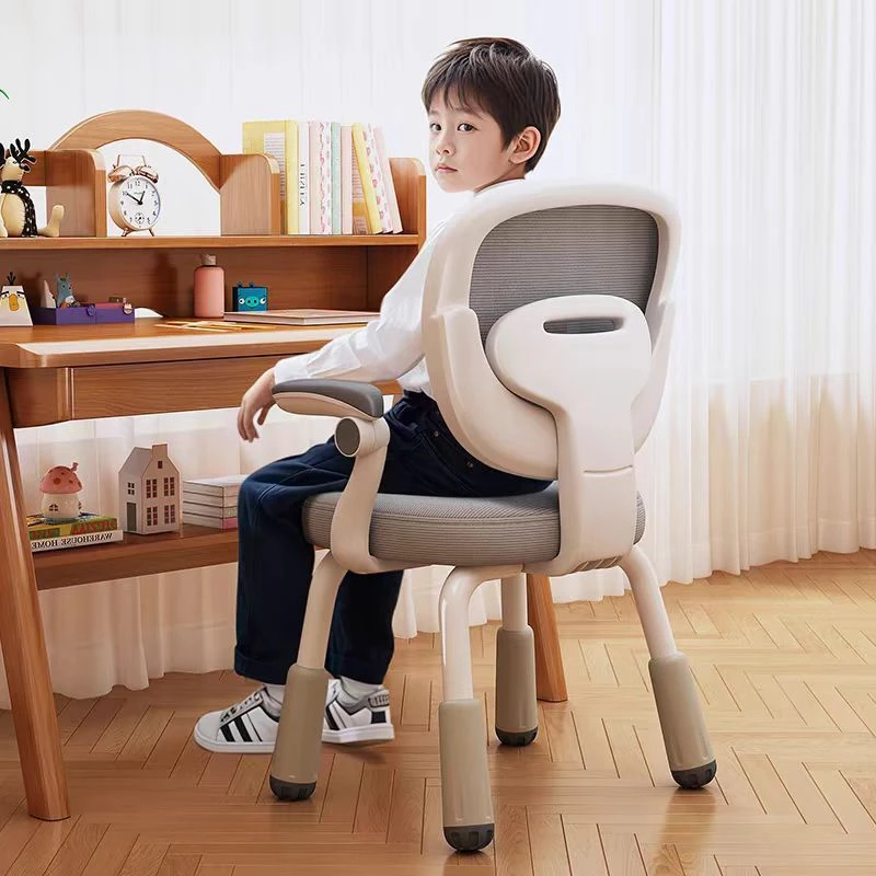 儿童学习升降椅子家用学生写字书桌椅矫正坐姿专用可调节靠背座椅