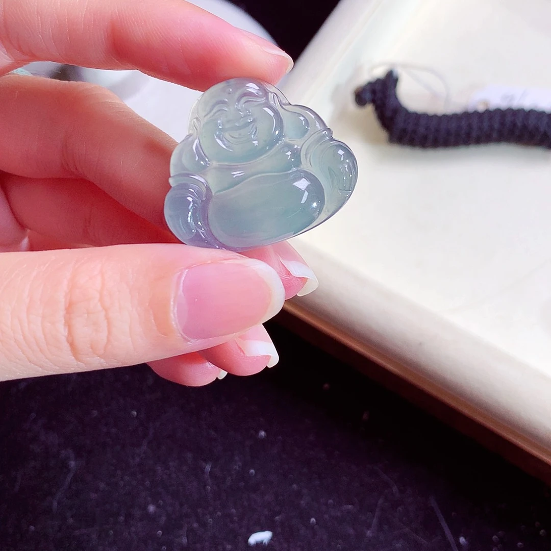 颈饰未镶嵌翡翠天然