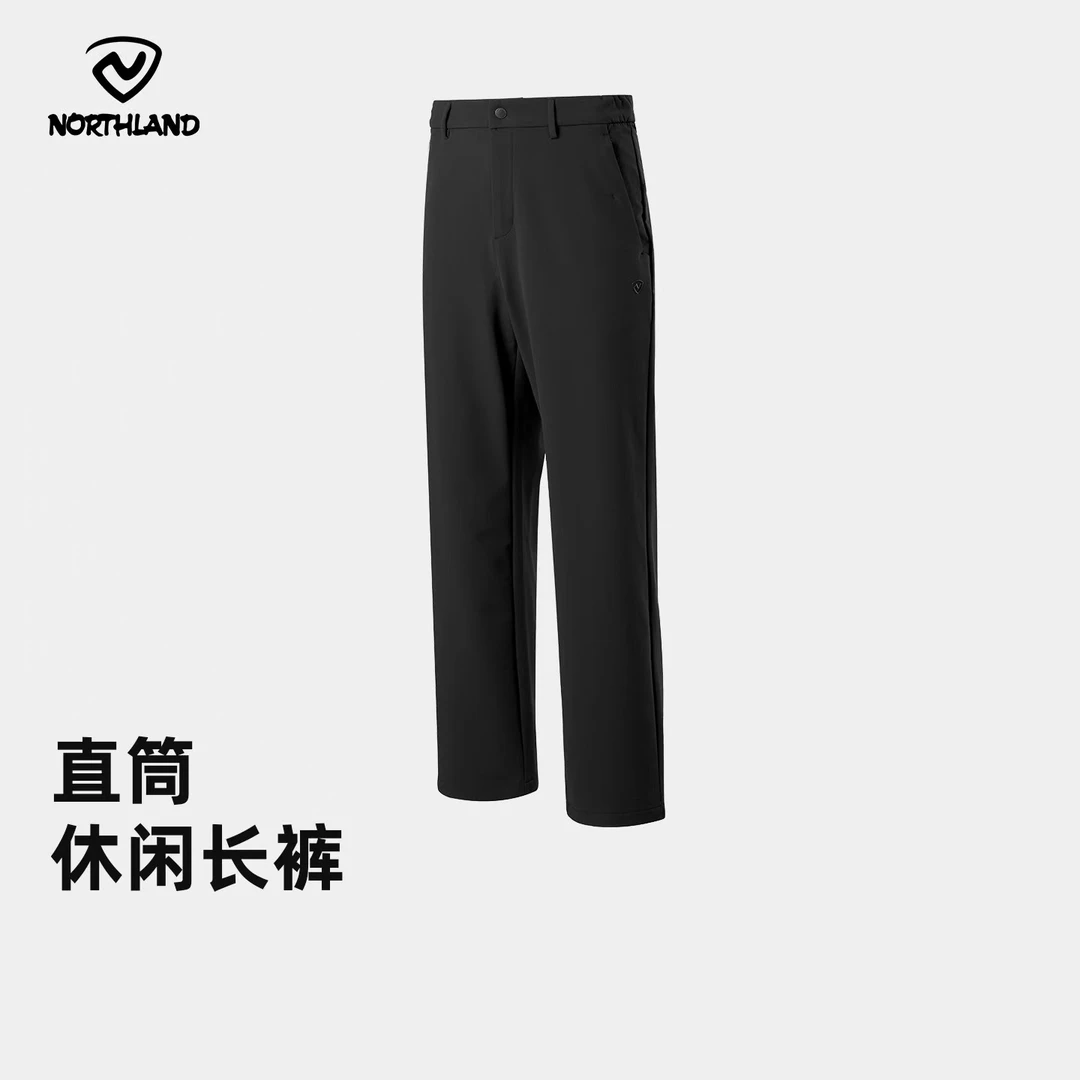 诺诗兰直筒裤男25新款户外运动休闲裤徒步登山抑菌长裤NCPFT5914S