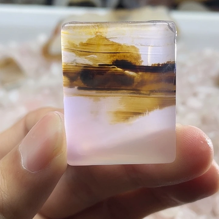 玛瑙/玉髓合金颈饰