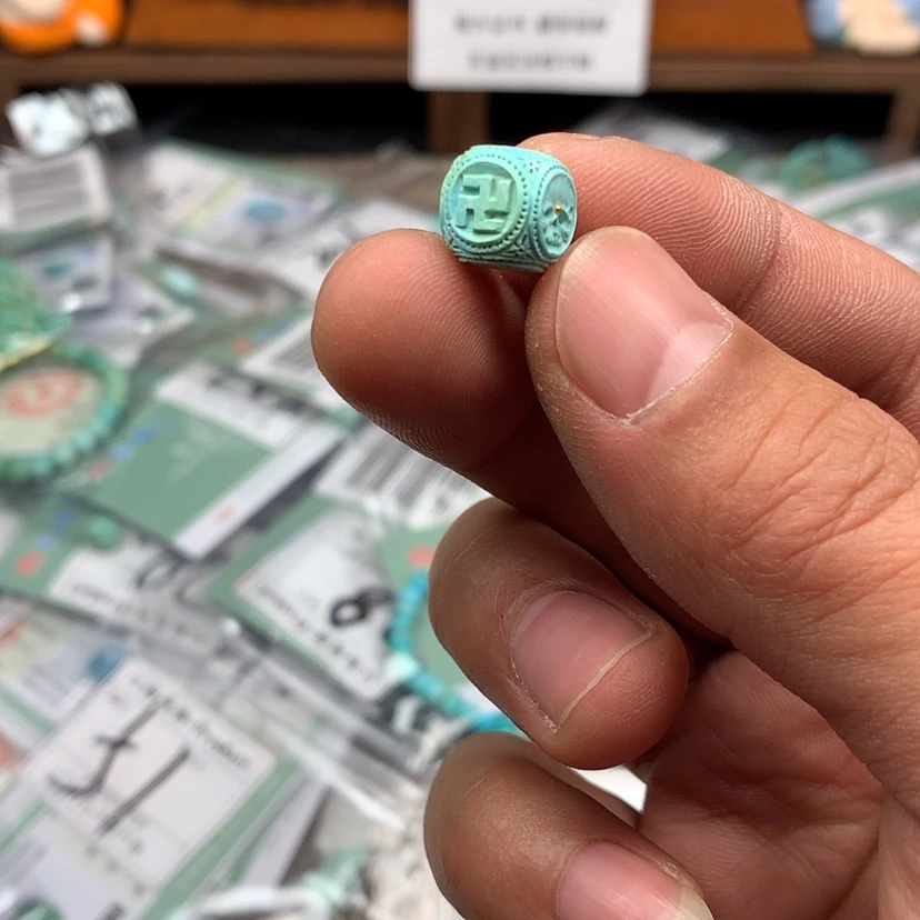 【闪购商品】绿松石颈饰未镶嵌36